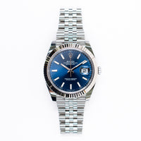 Datejust 41mm Steel and White Gold 126334
