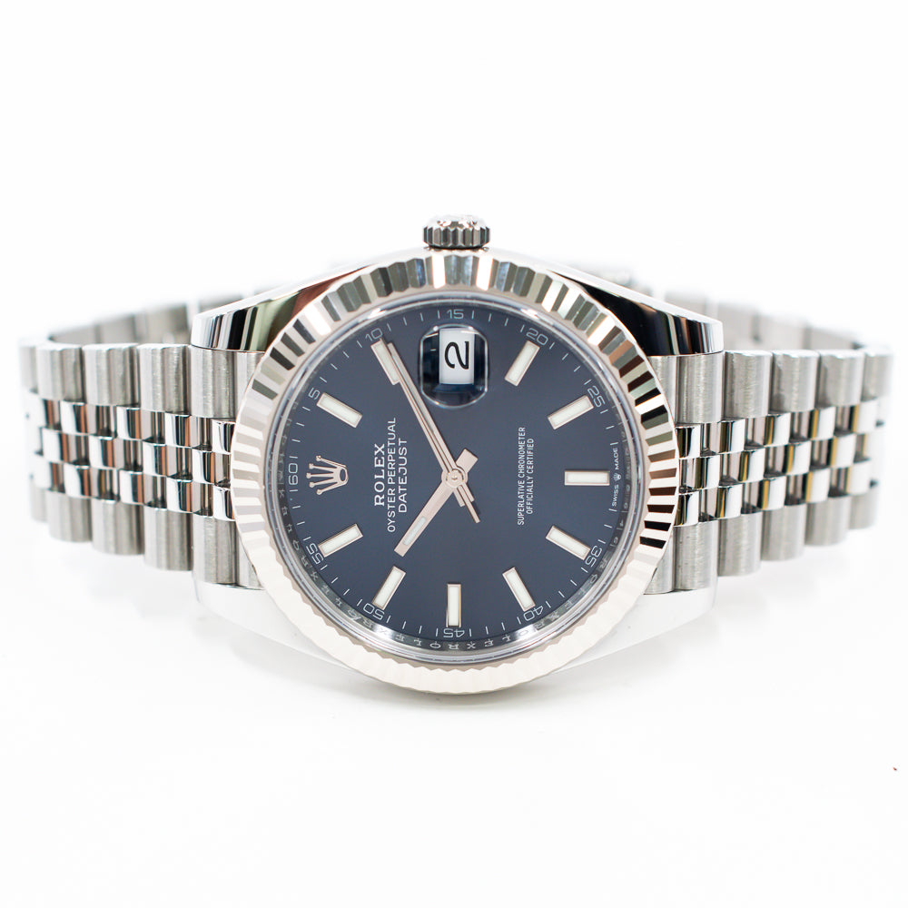 Datejust 41mm Steel and White Gold 126334