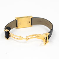 Tank Basculante Quartz Diamond Bezel - 23mm x 37mm - Yellow Gold WA202251
