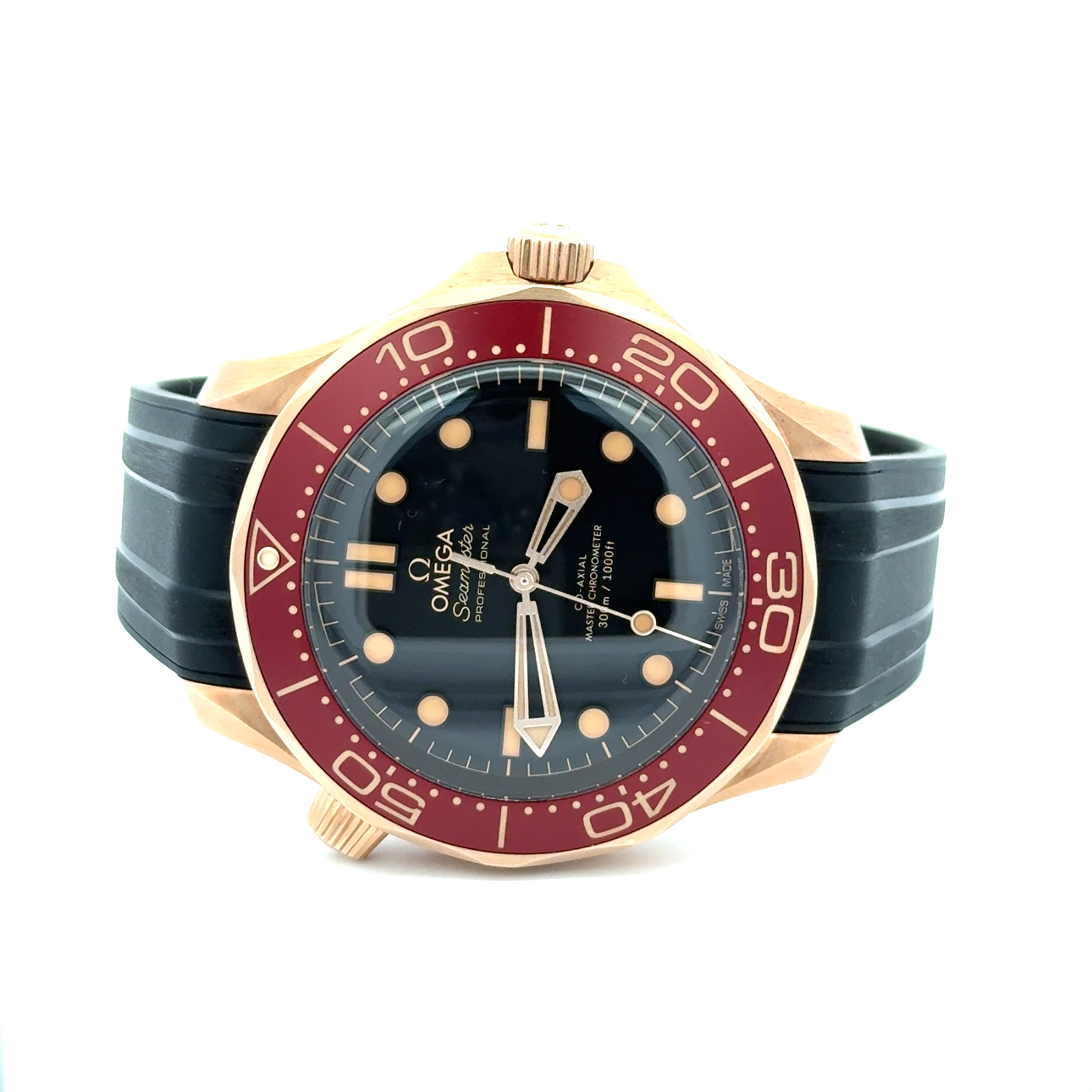 Pre-Owned Omega Seamaster Diver 300M “Iron Man” 210.92.42.20.01.003 Box & Papers