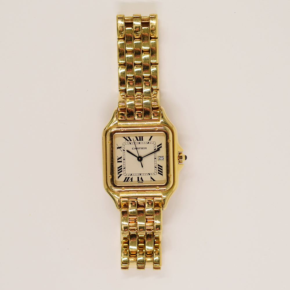 Tank Française Medium 28mm Yellow Gold Quartz W25014B9