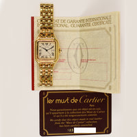 Tank Française Medium 28mm Yellow Gold Quartz W25014B9