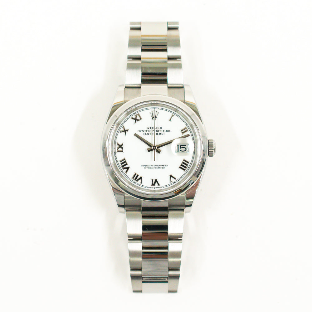 Datejust 36mm Domed Bezel Steel 126200