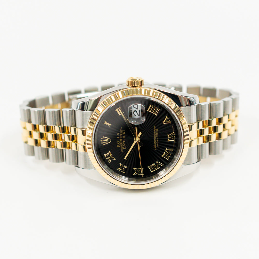 Datejust 36mm Steel and Yellow Gold 116233