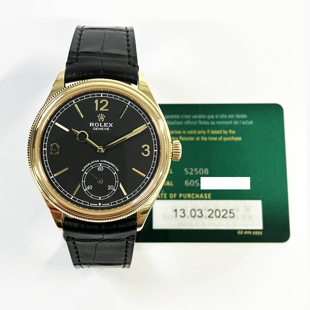 Celinii 1908 39mm Yellow Gold 52508