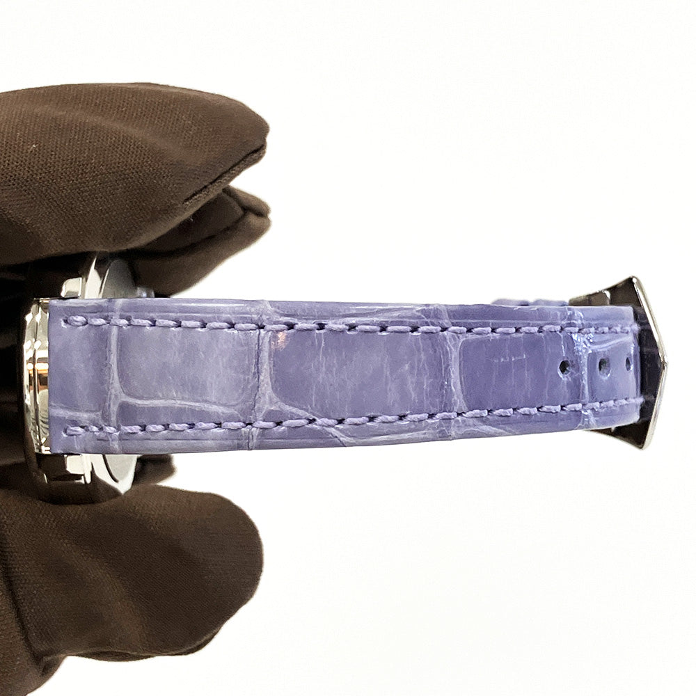 Calatrava White Gold Matching Pair "Tokyo Limited Edition": 36mm Light Blue + 31mm Lilac 6127G-010 & 7127G-010
