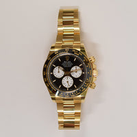 Daytona Yellow Gold Black Cerachrom Bezel "Le Mans" 126528LN