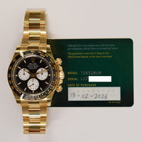 Daytona Yellow Gold Black Cerachrom Bezel "Le Mans" 126528LN