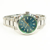Milgauss Green Crystal 116400GV