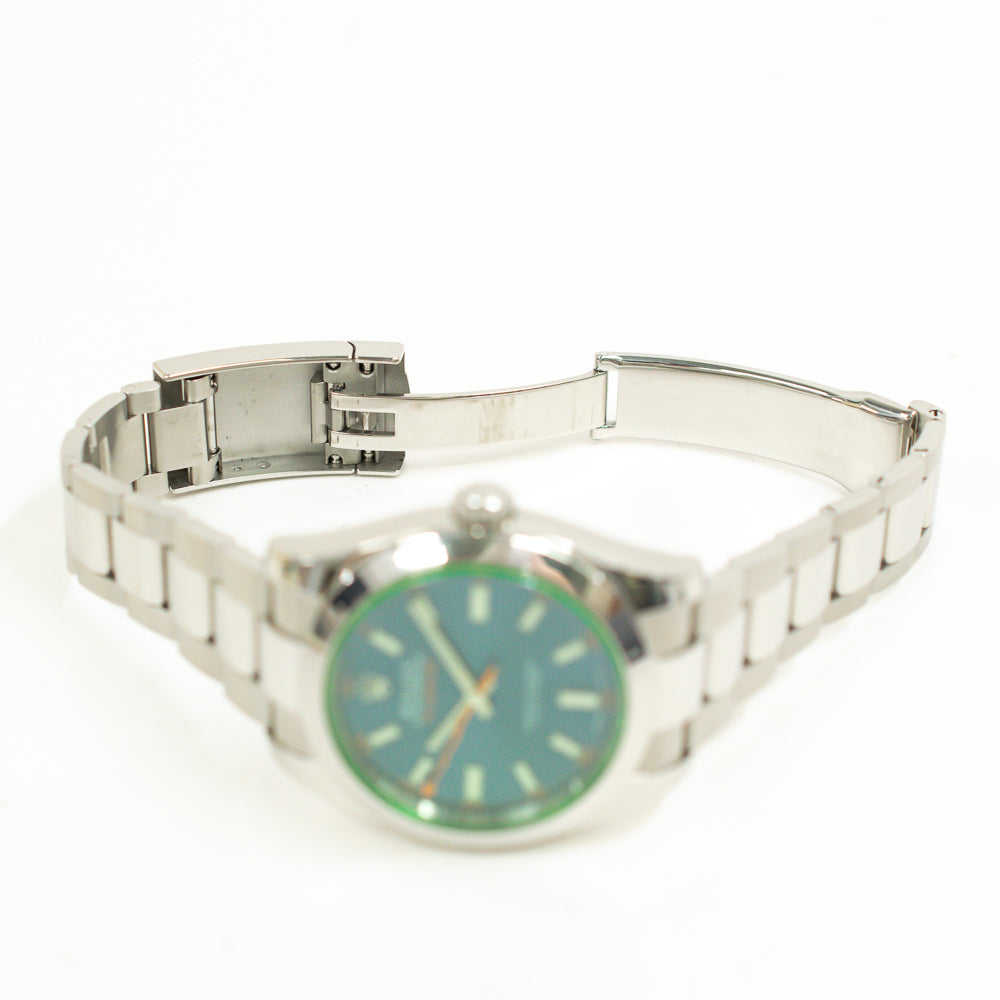 Milgauss Green Crystal 116400GV