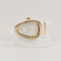 Pasha de Cartier 35mm 18kt White Gold Diamond-set Bezel selfwinding SPC35WG