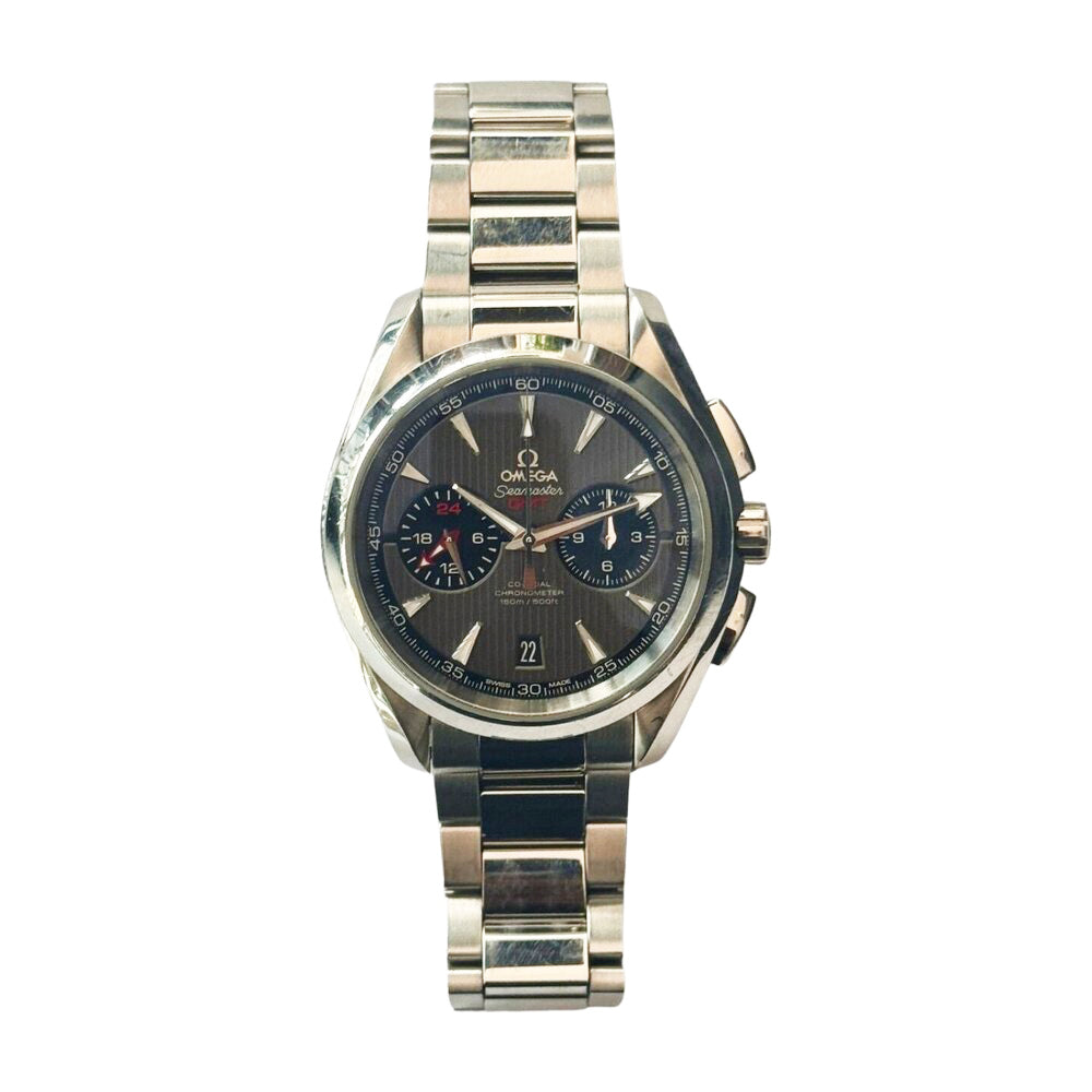Seamaster Aqua Terra 150M Co-Axial GMT Chronograph 43mm Stainless Steel Selfwinding 231.10.43.52.06.001