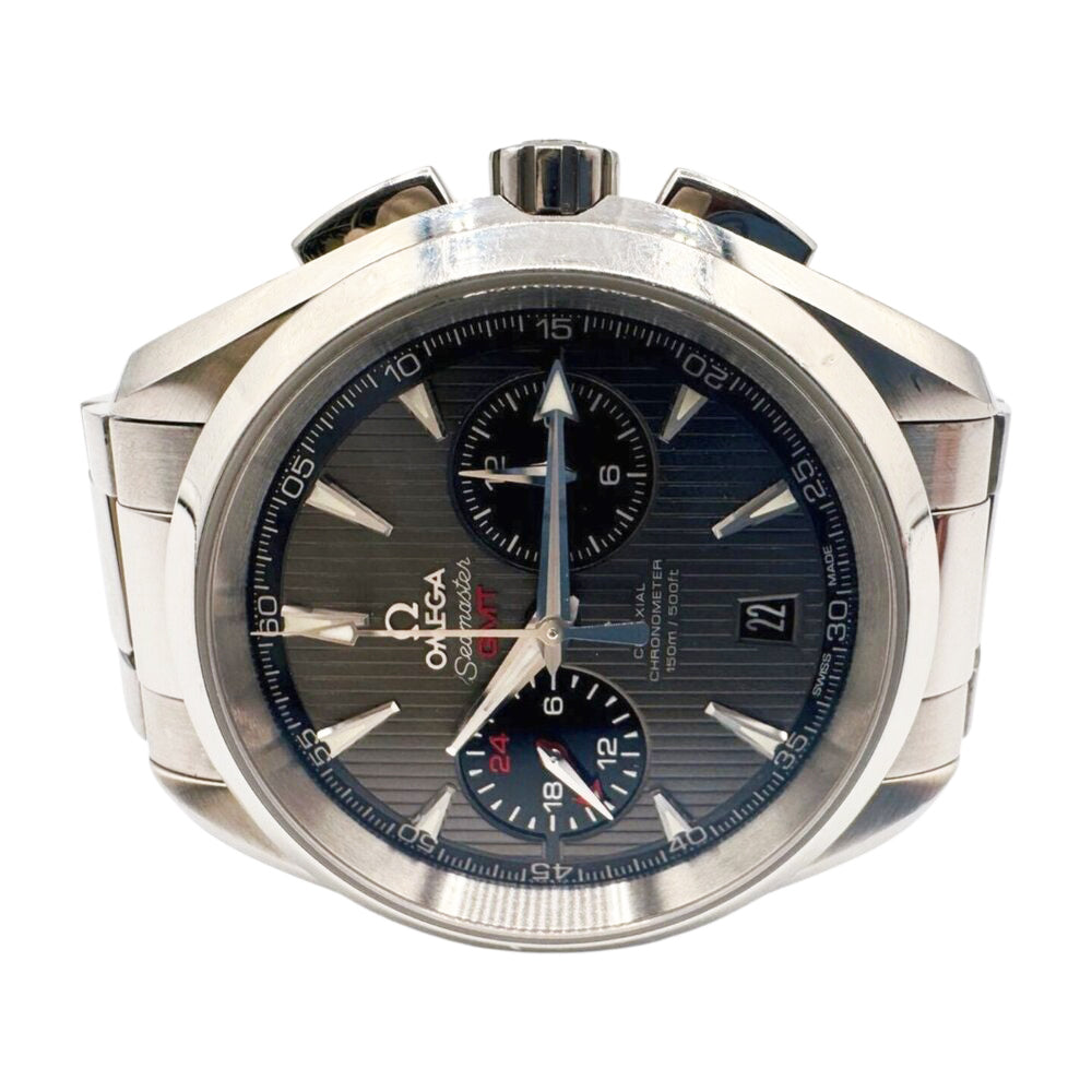 Seamaster Aqua Terra 150M Co-Axial GMT Chronograph 43mm Stainless Steel Selfwinding 231.10.43.52.06.001