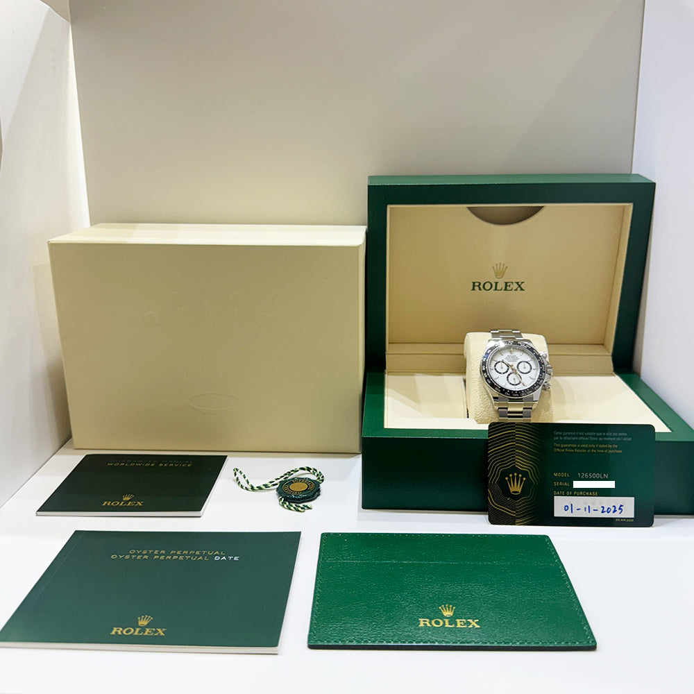 Daytona Steel Ceramic Bezel 126500LN