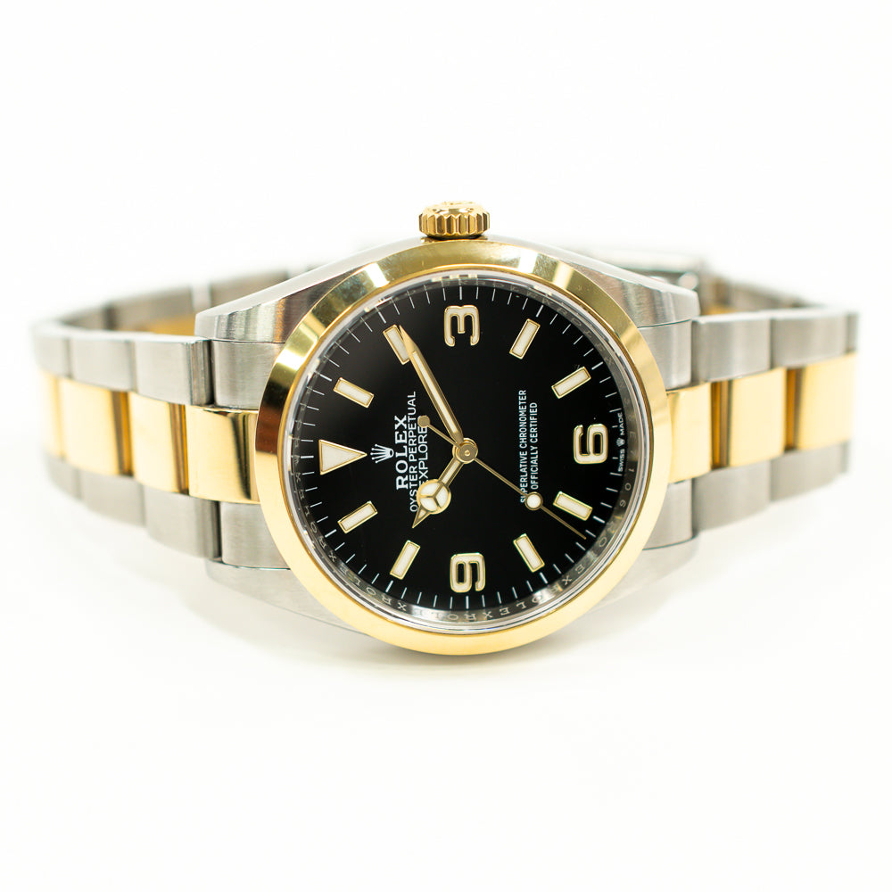 Explorer Steel and Yellow Gold 124273