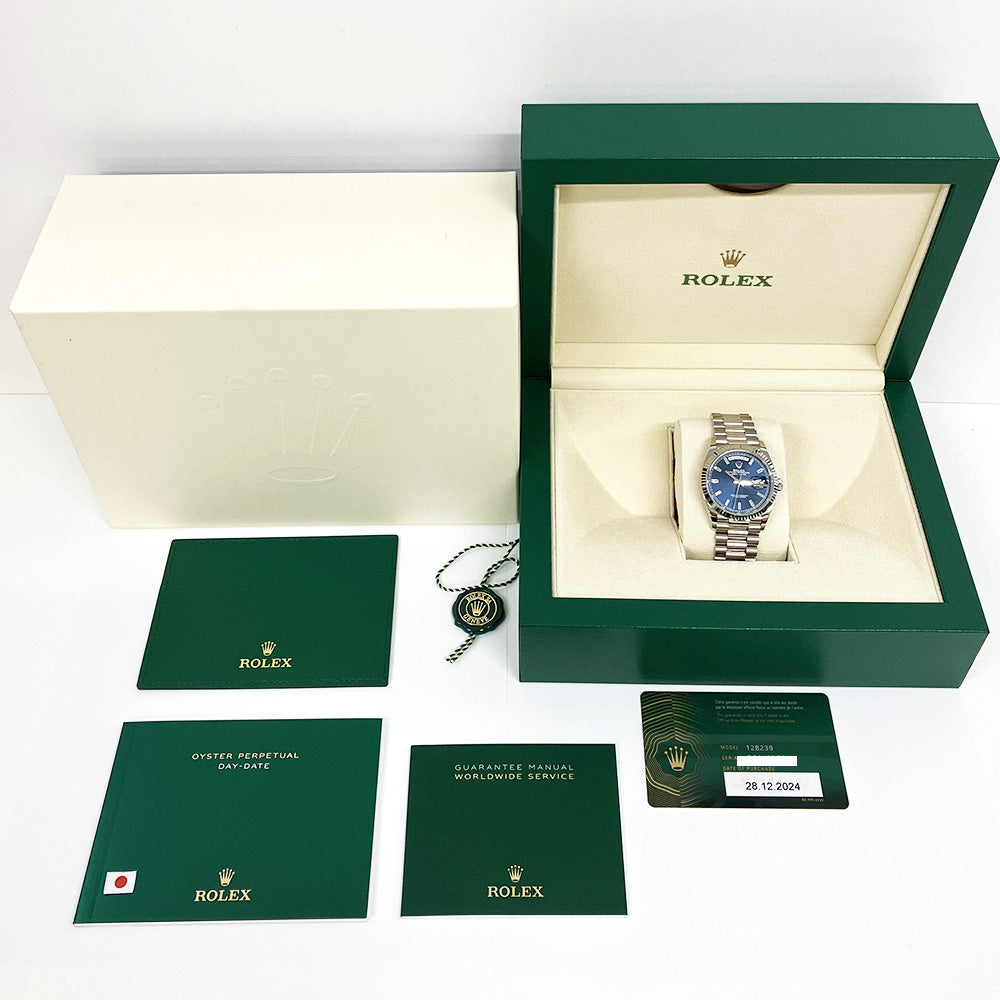 Day-Date 36mm White Gold 128239