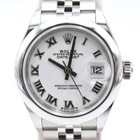 Datejust 28mm Domed Bezel Steel 279160