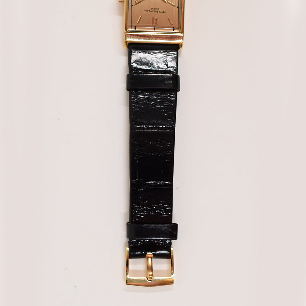 Vintage Art Deco 36mm x 21mm Rose Gold 1442R