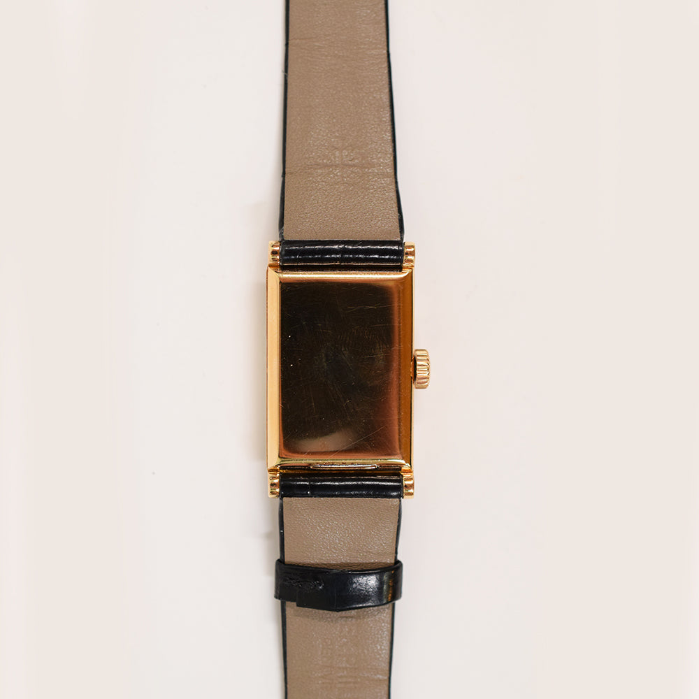 Vintage Art Deco 36mm x 21mm Rose Gold 1442R
