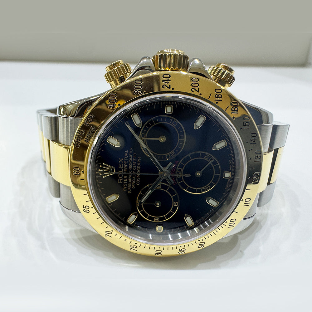 Daytona Steel and Yellow Gold 116523