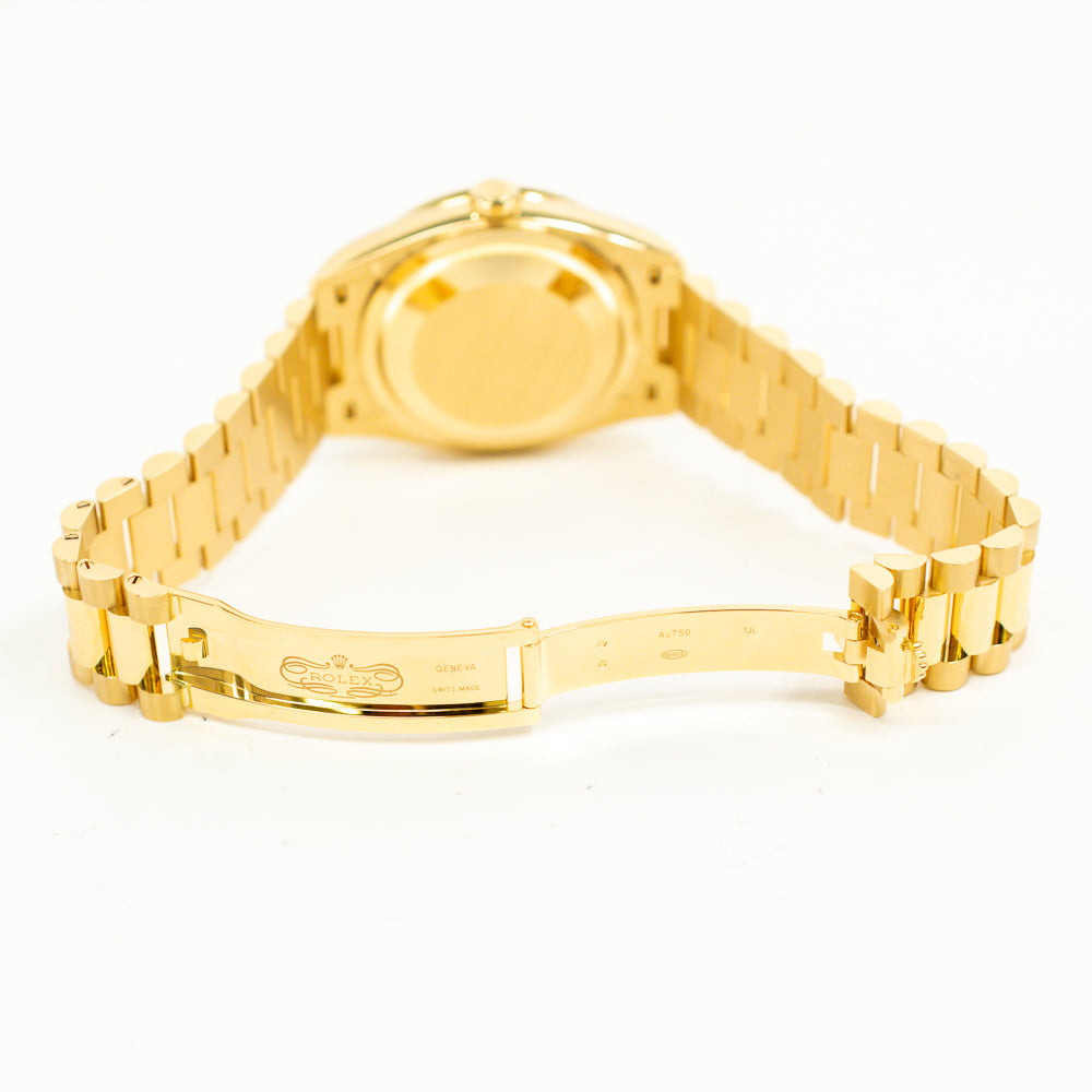 Day-Date 36mm Diamond Bezel Yellow Gold 128398TBR