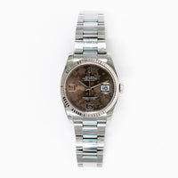 Datejust 36mm Steel and White Gold 116234