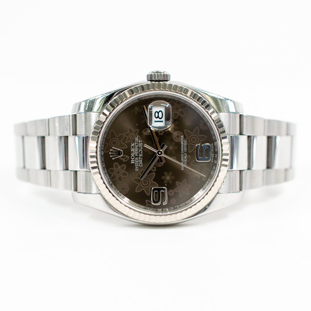 Datejust 36mm Steel and White Gold 116234