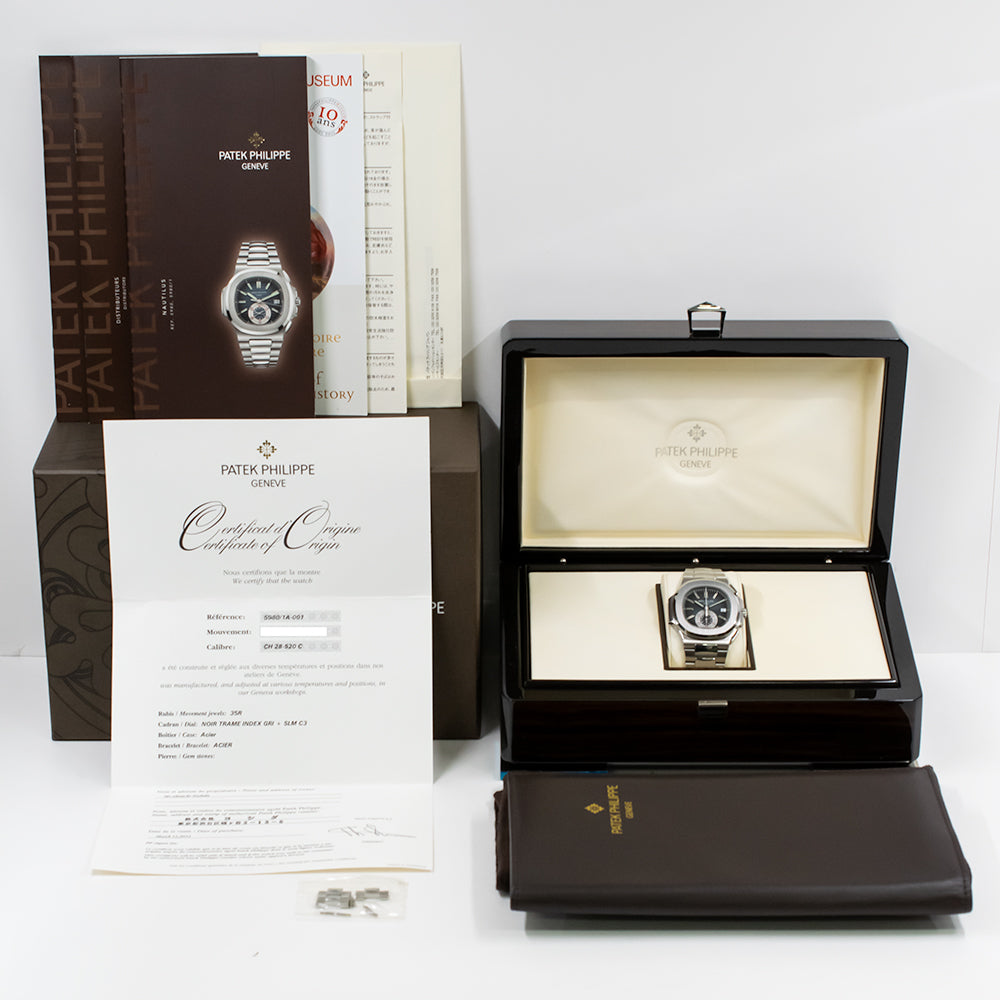 Nautilus 40mm Chronograph Steel 5980/1A-001