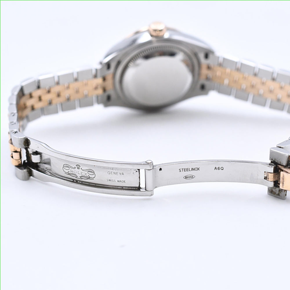 Datejust 28mm Diamond Bezel Steel and Rose Gold 279381RBR