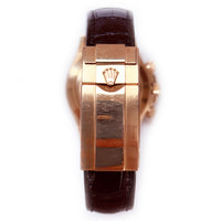 Daytona Rose Gold with Leather Strap 116515LN