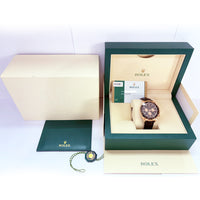 Daytona Rose Gold with Leather Strap 116515LN