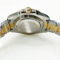 Submariner Date 40mm Black Bezel Steel and Yellow Gold 116613LN