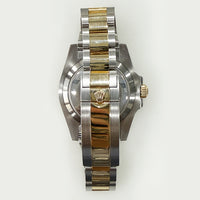 Submariner Date 40mm Black Bezel Steel and Yellow Gold 116613LN