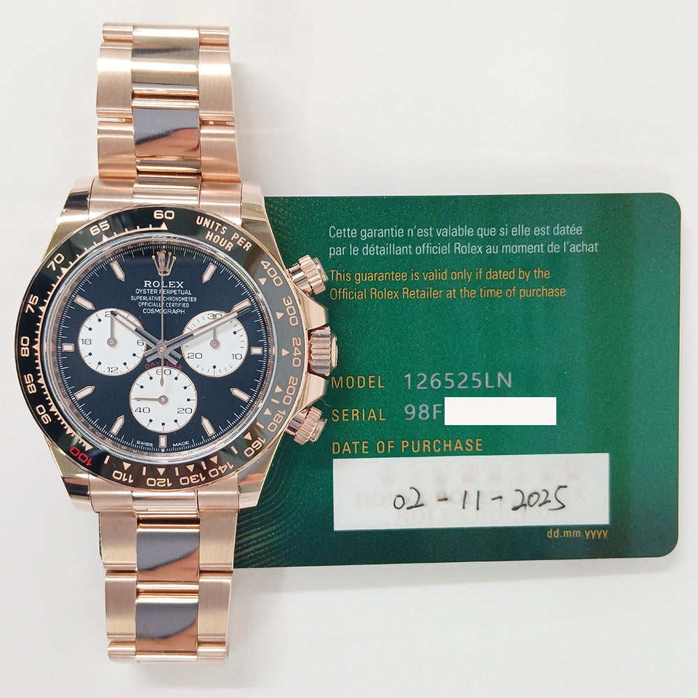 Daytona Rose Gold "Le Mans" 126525LN
