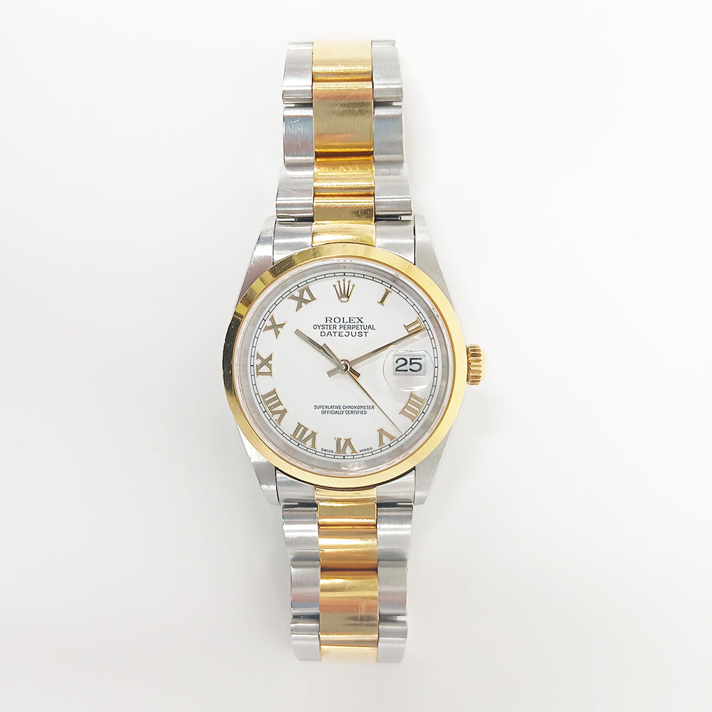 Datejust 36mm Steel and Yellow Gold 16203