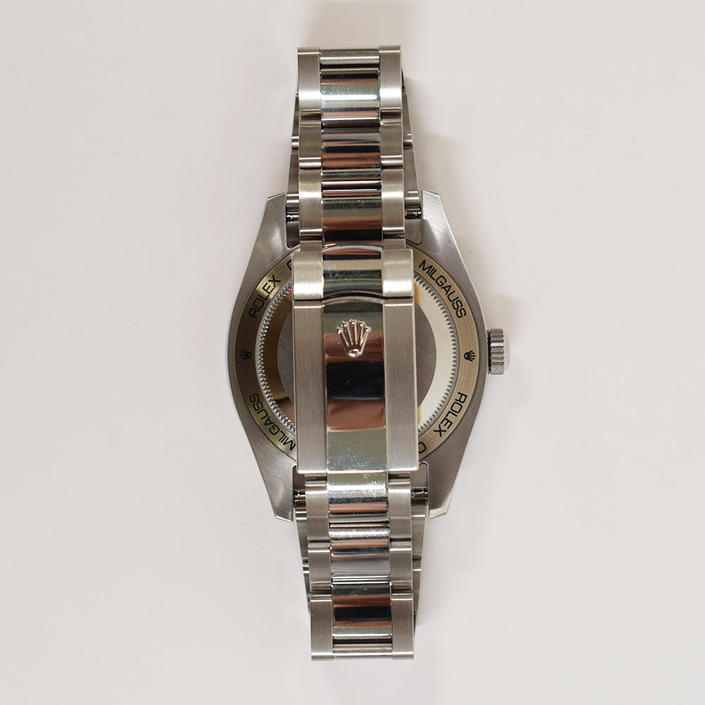 Milgauss Green Crystal 116400GV
