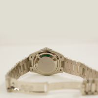 Day-Date 36mm Diamond Bezel Diamond Dial White Gold 128349RBR