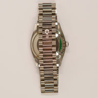Day-Date 36mm Diamond Bezel Diamond Dial White Gold 128349RBR