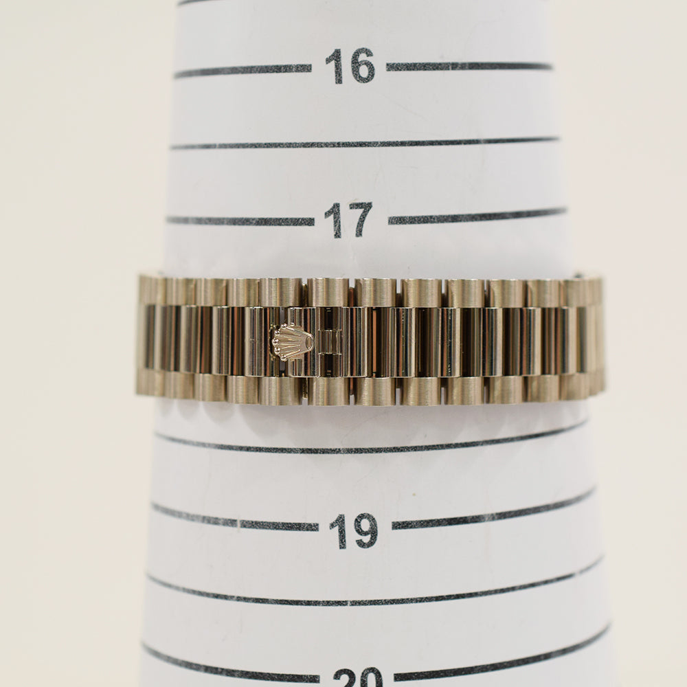 Day-Date 36mm Diamond Bezel Diamond Dial White Gold 128349RBR
