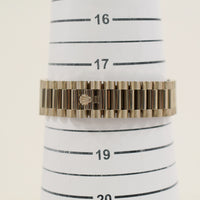 Day-Date 36mm Diamond Bezel Diamond Dial White Gold 128349RBR
