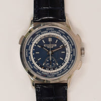 World Time 39.5mm Flyback Chronograph - White Gold 5930G-001