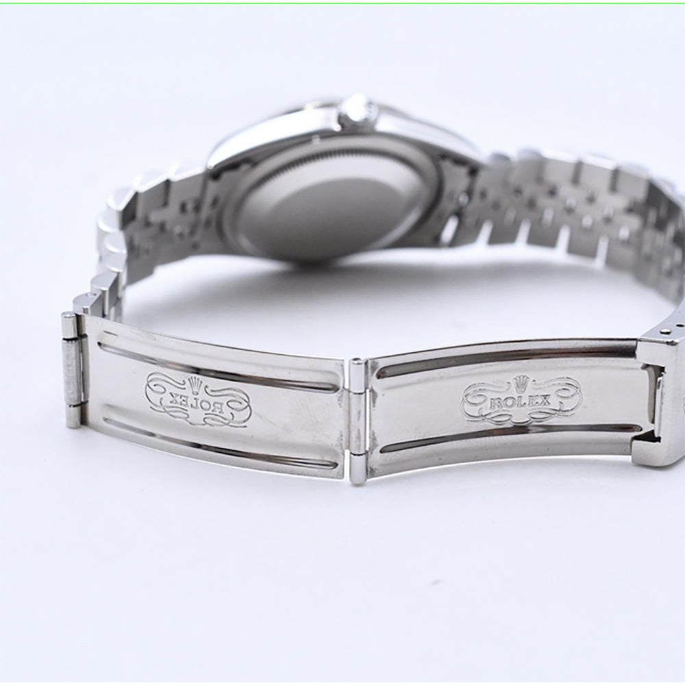 Datejust 36mm Steel and White Gold 16234
