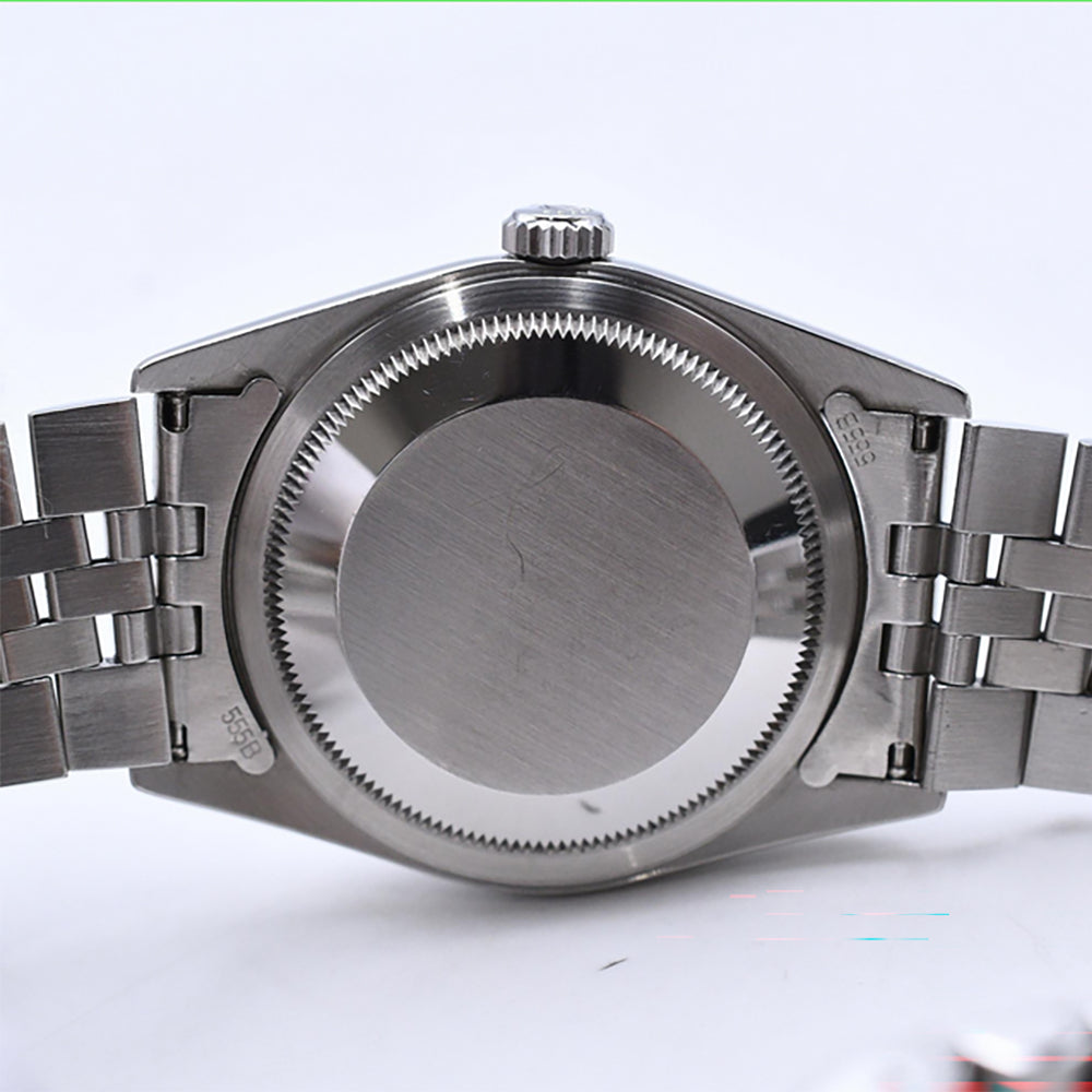 Datejust 36mm Steel and White Gold 16234
