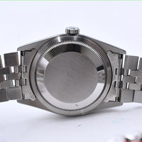 Datejust 36mm Steel and White Gold 16234