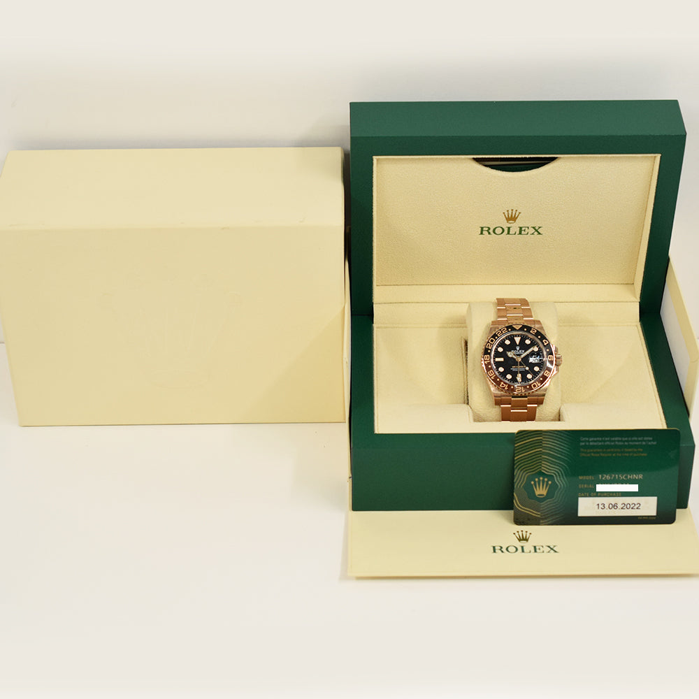 GMT-Master II "Root Beer" Rose Gold 126715CHNR