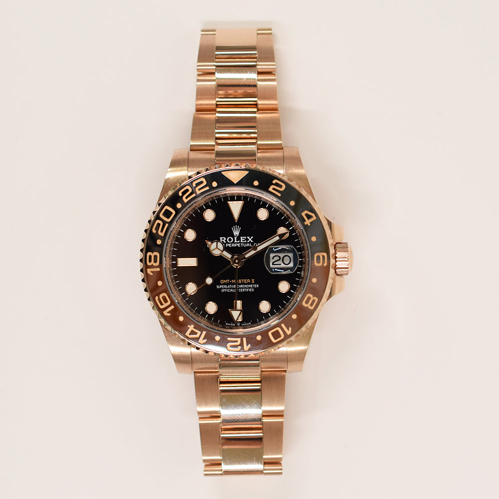 GMT-Master II "Root Beer" Rose Gold 126715CHNR