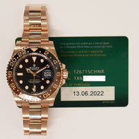 GMT-Master II "Root Beer" Rose Gold 126715CHNR