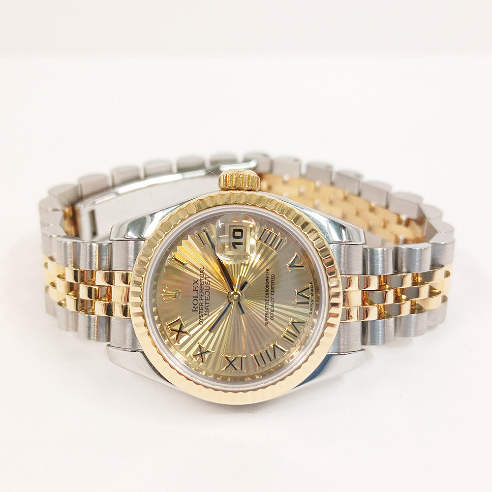 Lady Datejust 26mm Steel and Yellow Gold 179173