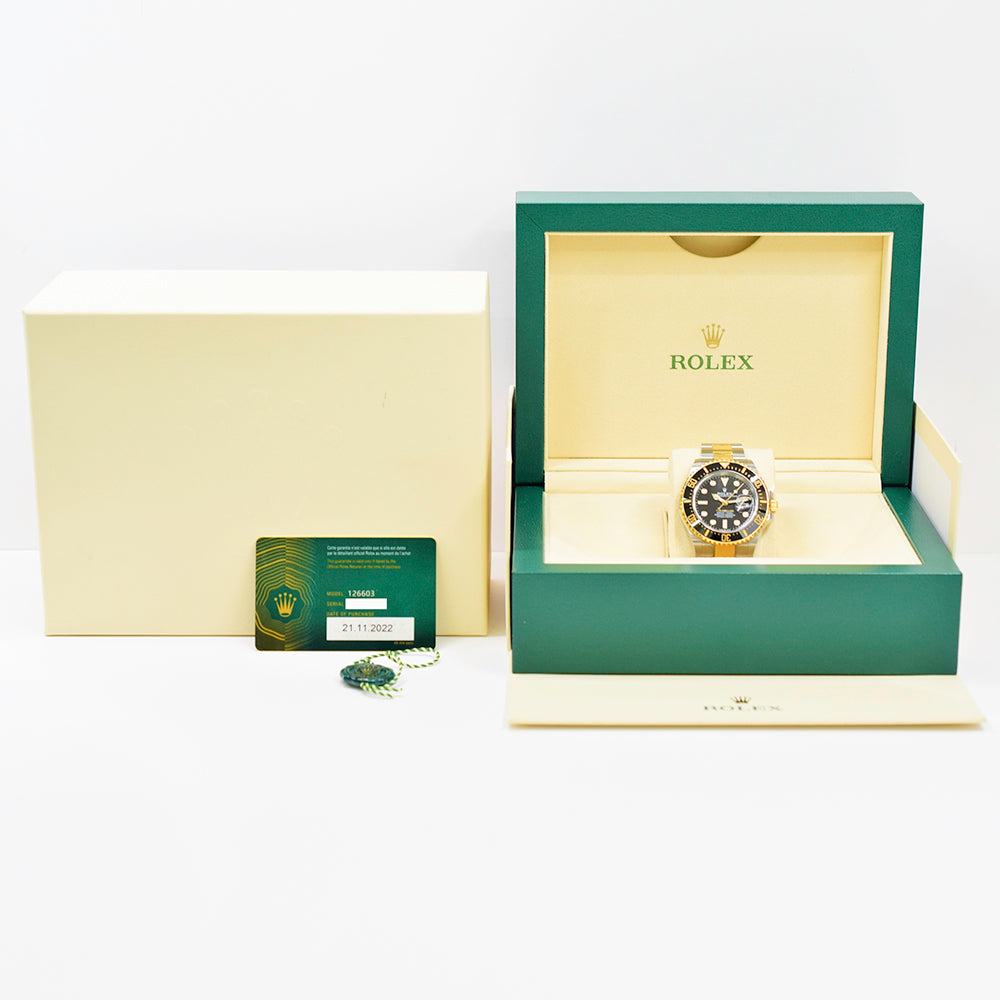Sea-Dweller 43mm 50th Anniversary - Steel and Yellow Gold 126603