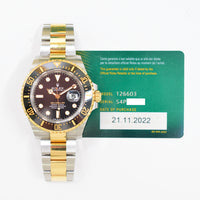 Sea-Dweller 43mm 50th Anniversary - Steel and Yellow Gold 126603